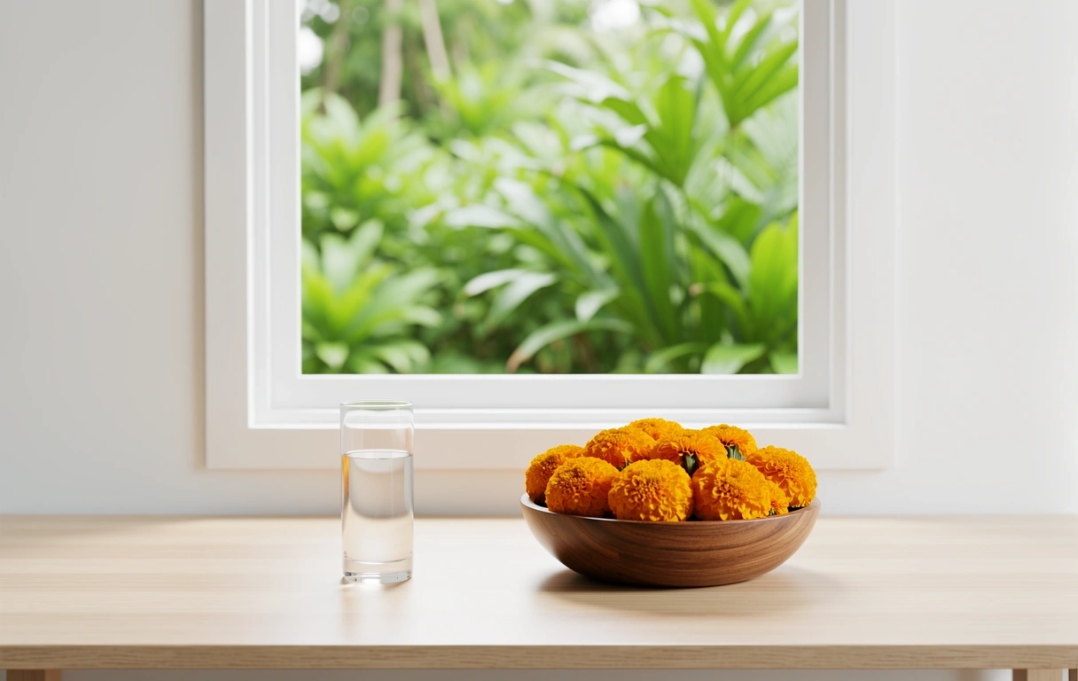 Serene workspace representing privacy and focus